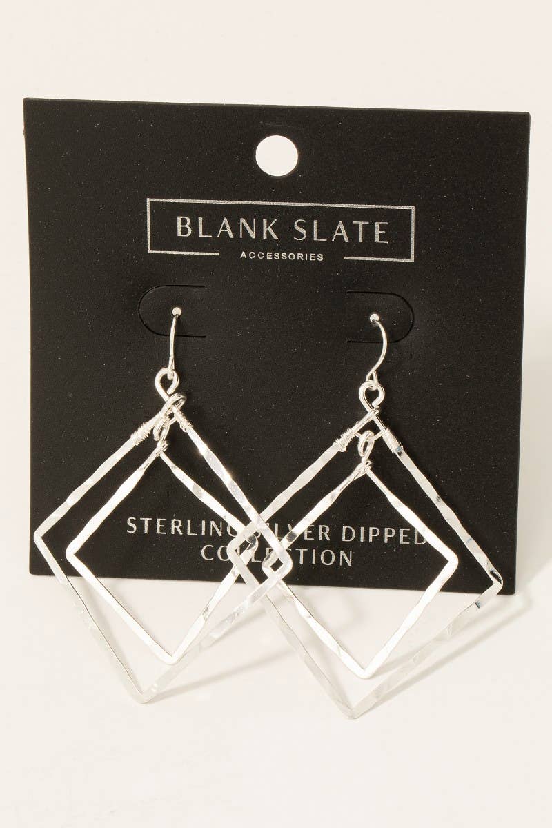 Square Dangle Earrings