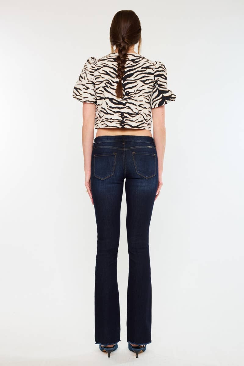 Low Rise Bootcut Jeans