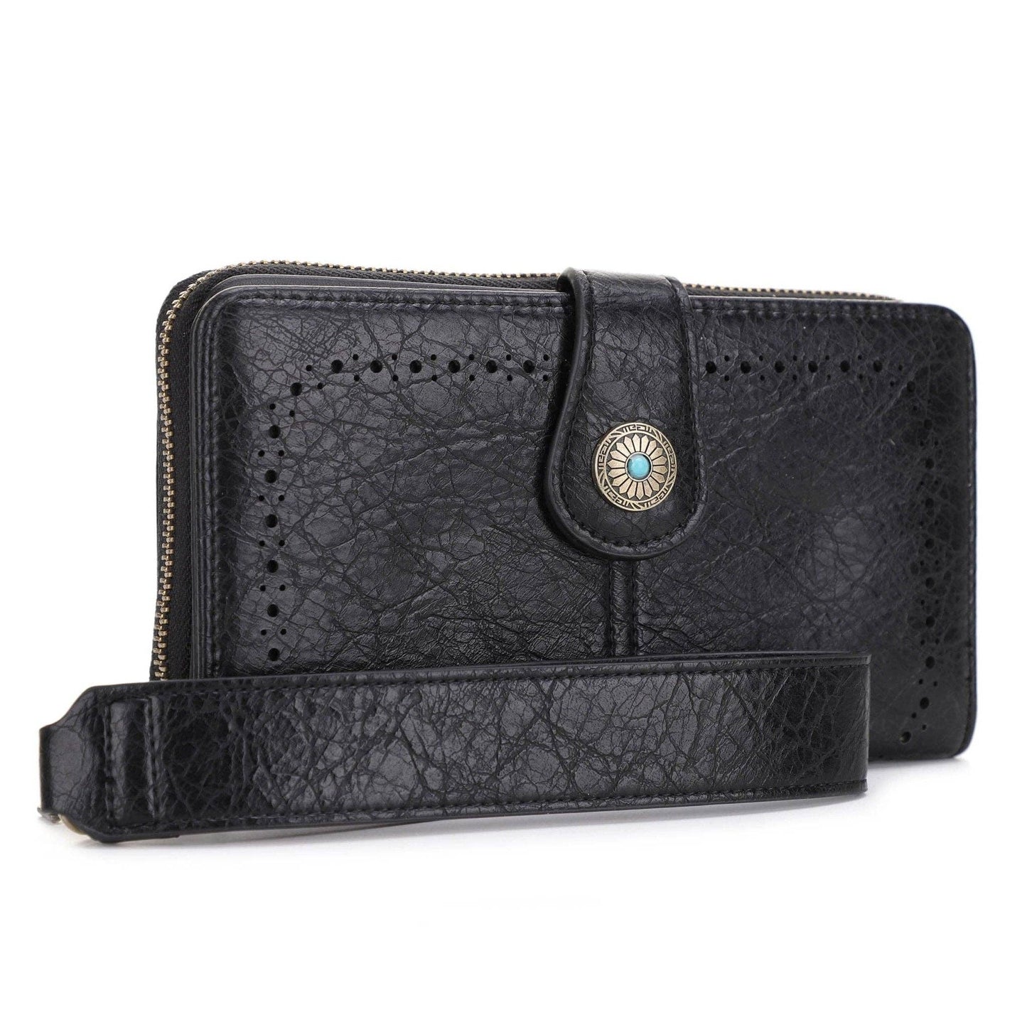 Wallet W/Wristlet Strap