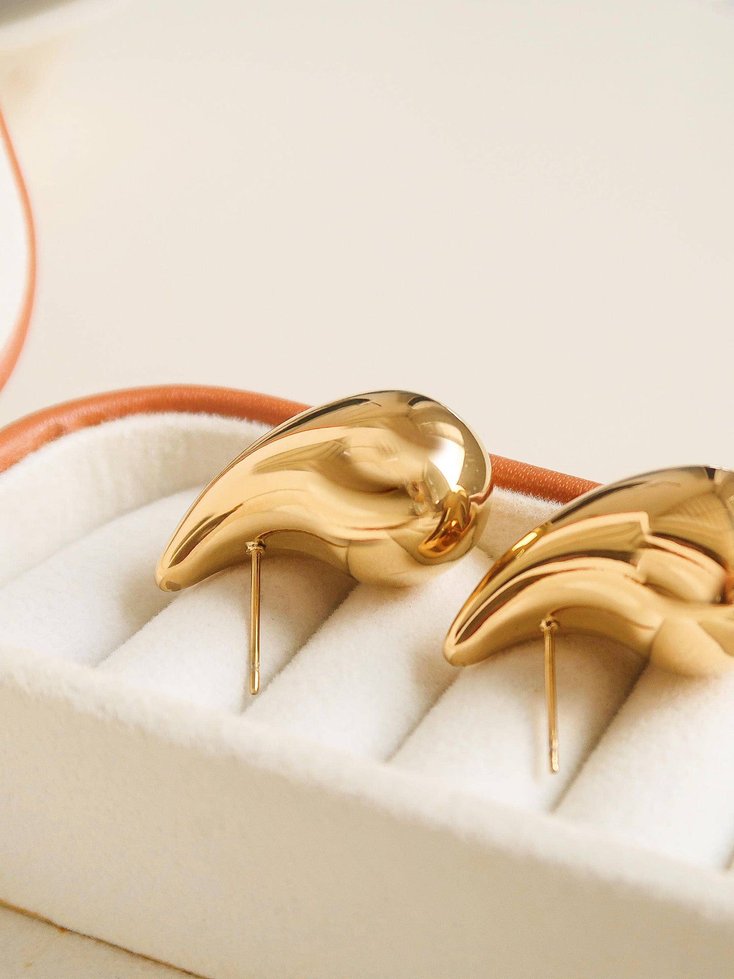 Huggie Droplet Earring