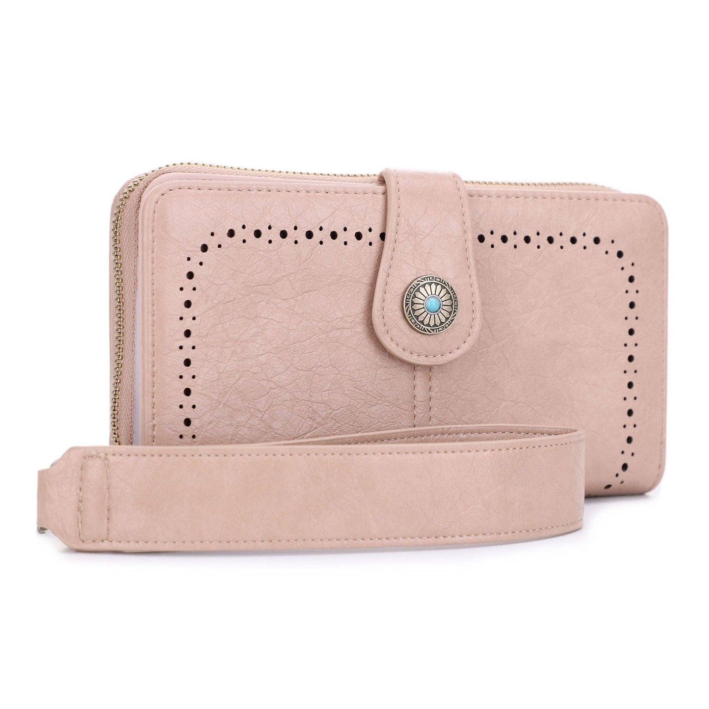 Wallet W/Wristlet Strap