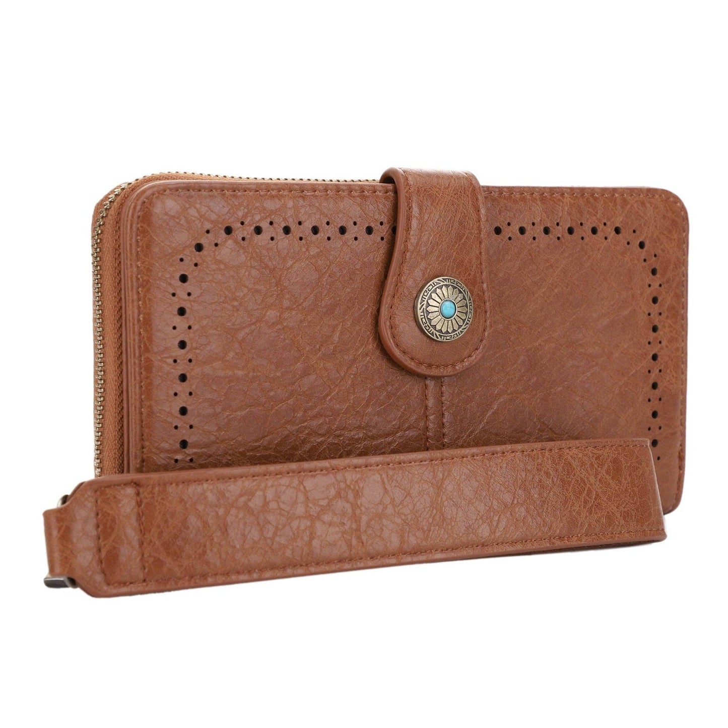 Wallet W/Wristlet Strap