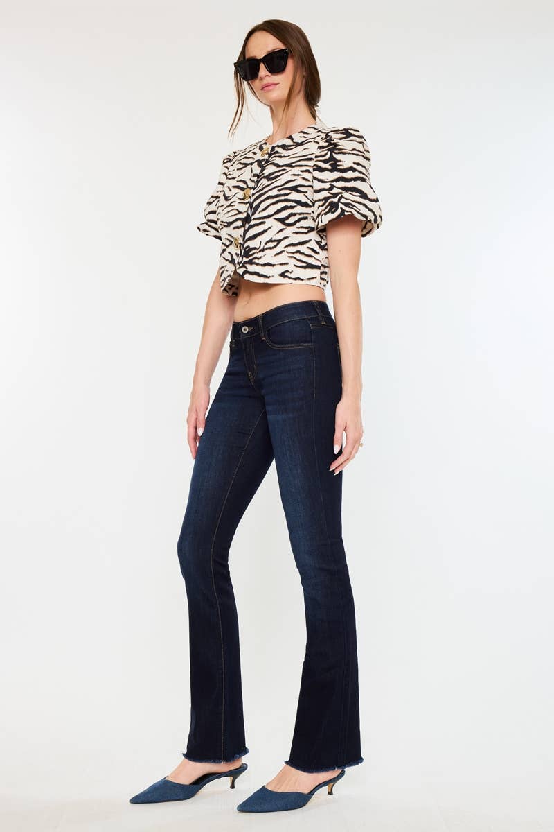 Low Rise Bootcut Jeans