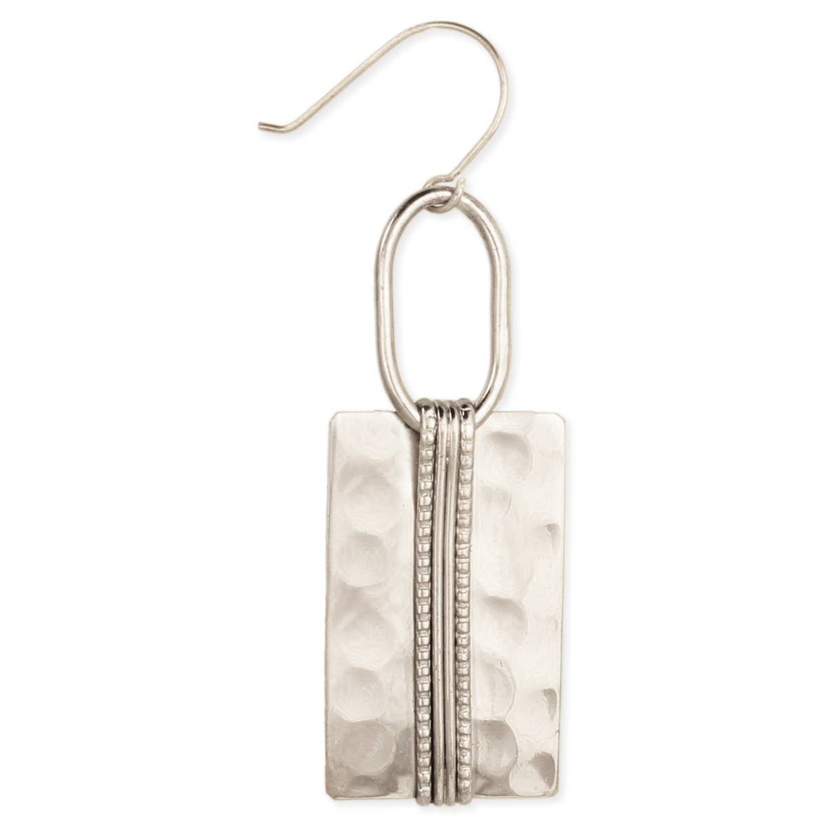 Silver Bar Earrings