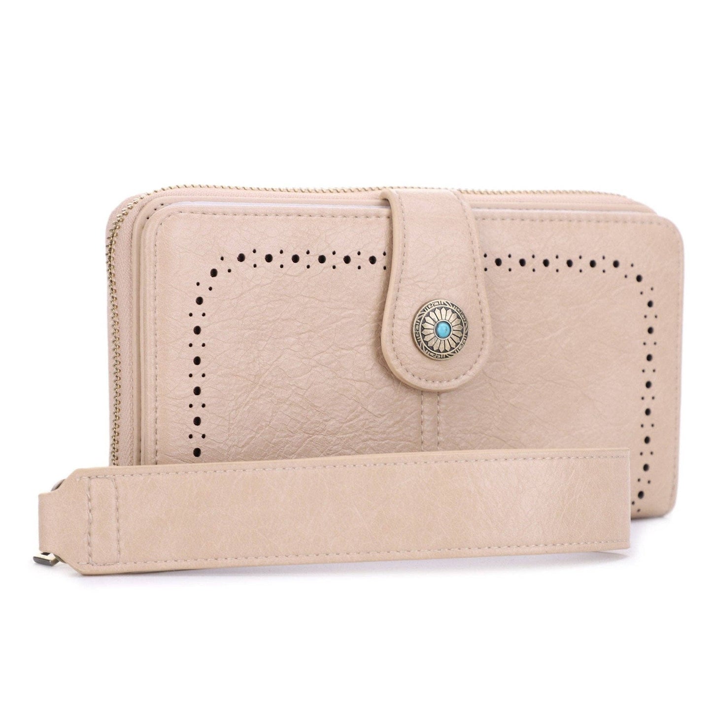 Wallet W/Wristlet Strap