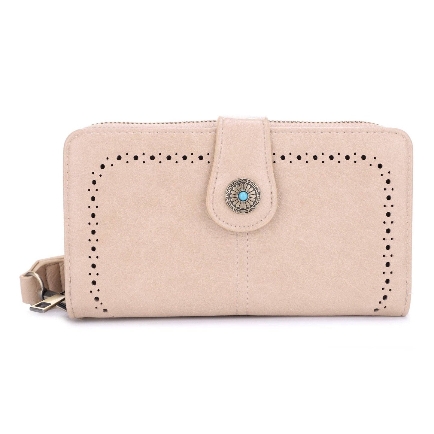 Wallet W/Wristlet Strap