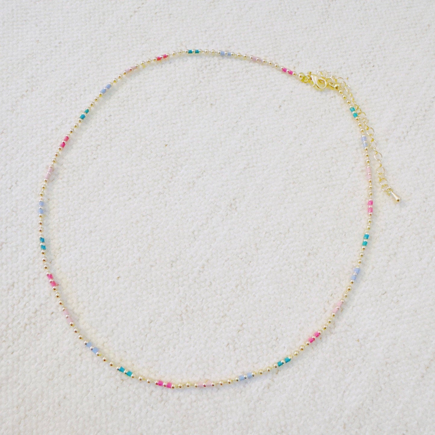 Color Pop Ball Chain Necklace