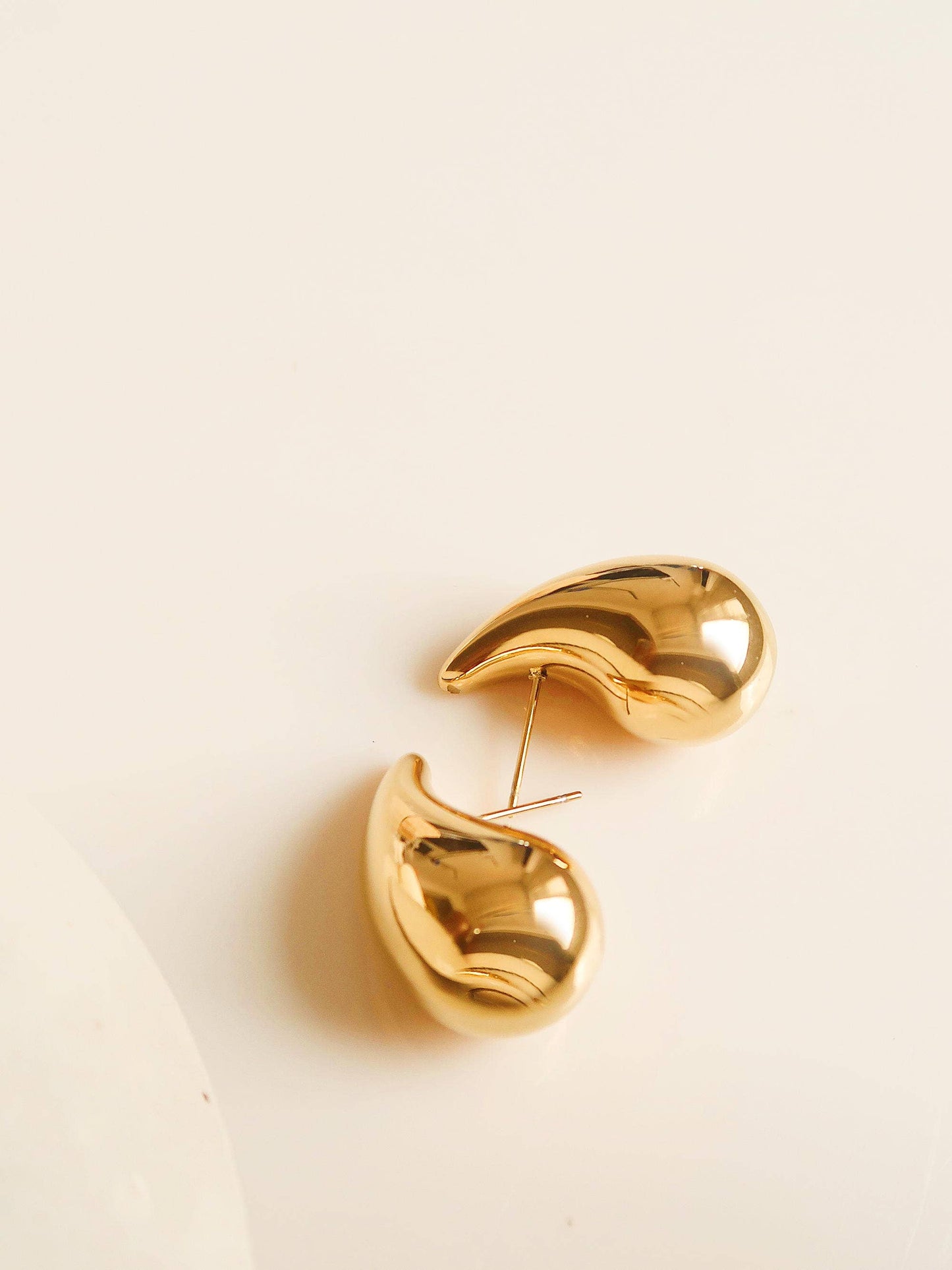 Huggie Droplet Earring