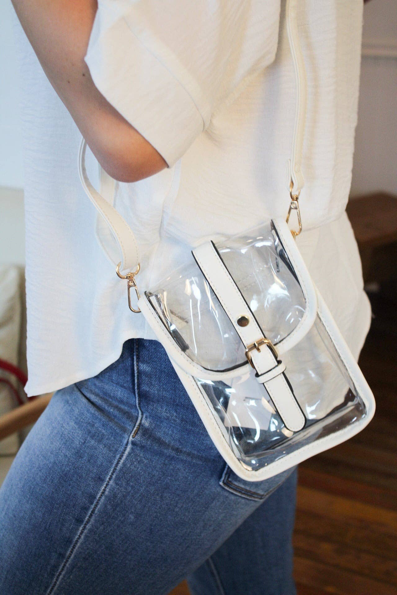 Clear Crossbody Bag