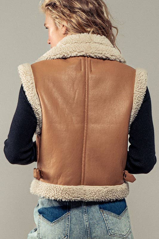 Sherpa Lined Vest