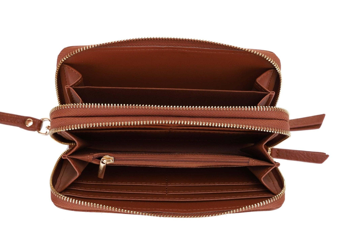 Double Zipper Wallet