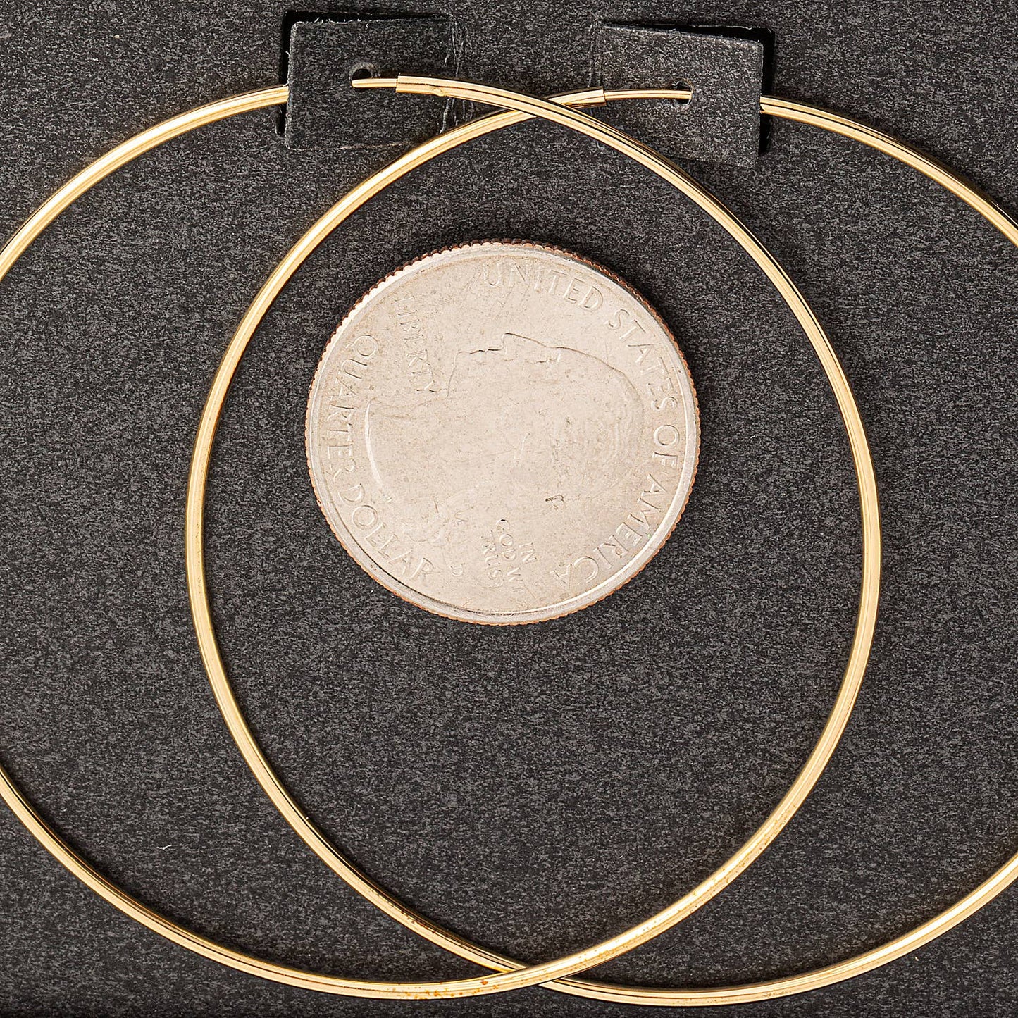 Thin Hoop Earrings