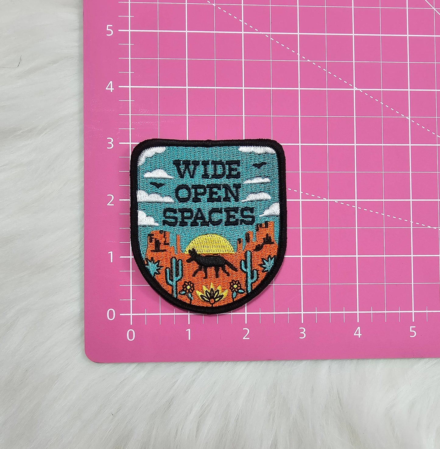 Wide Open Spaces Desert Coyote Patch