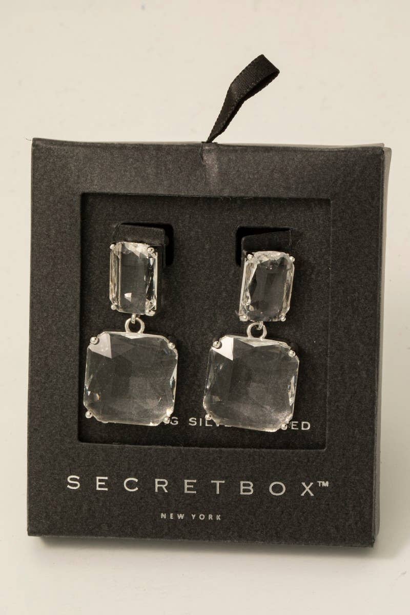 Gem Dangle Earrings