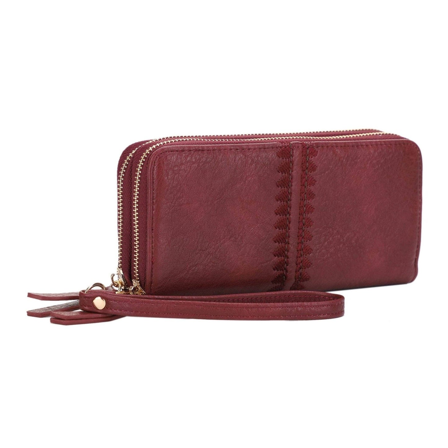 Double Zipper Wallet