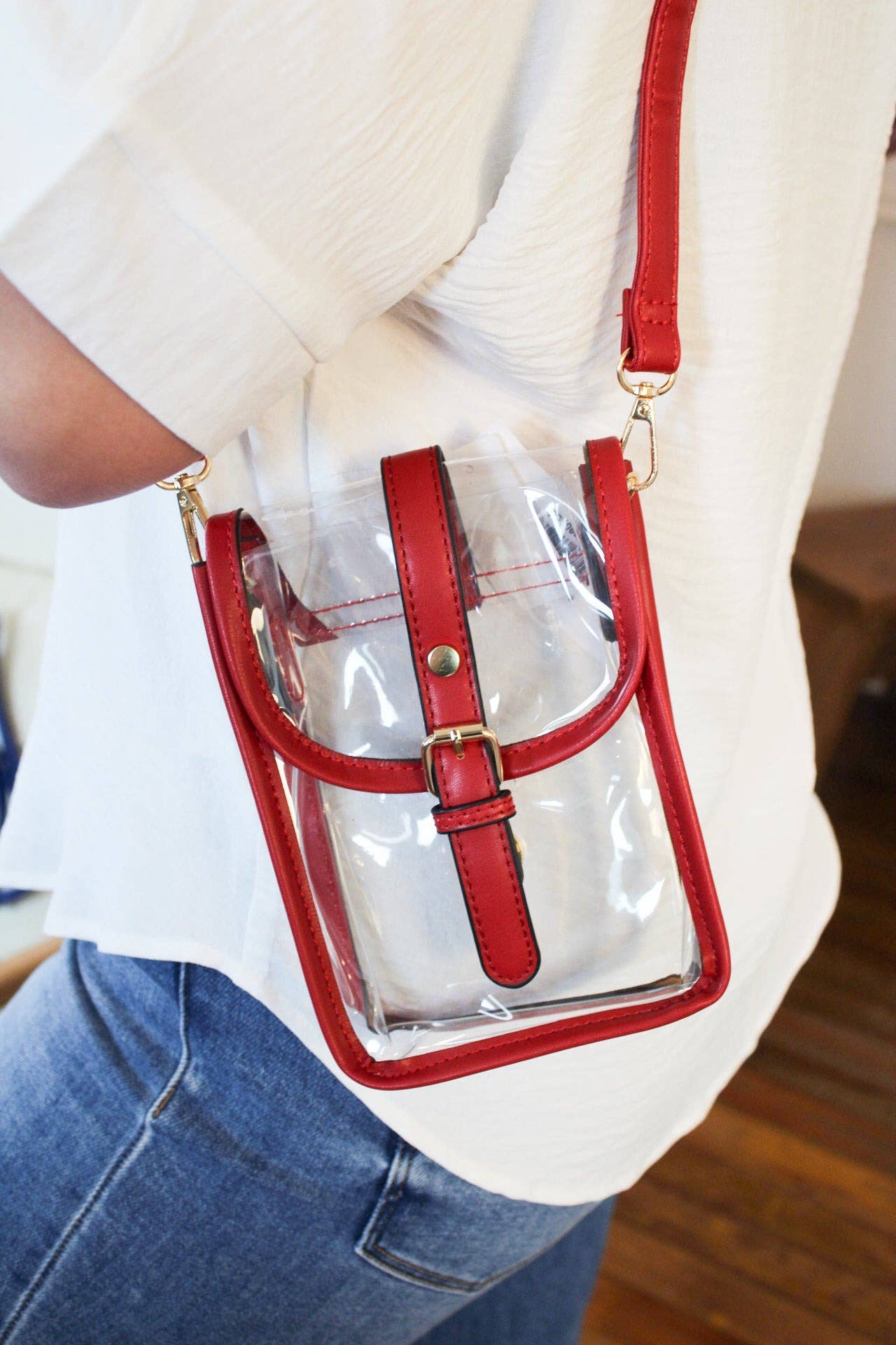 Clear Crossbody Bag