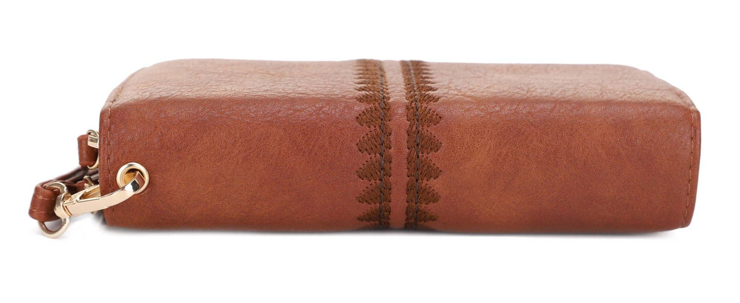Double Zipper Wallet