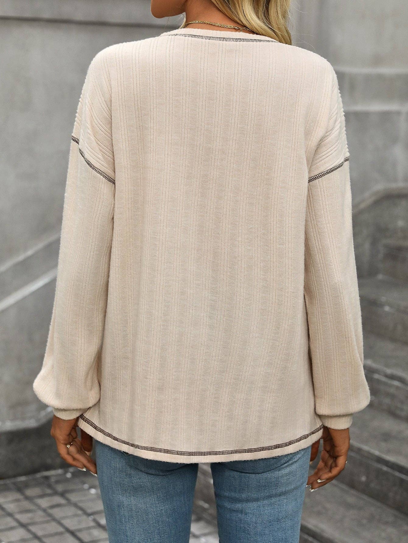 Crew Neck Pocket Shirt