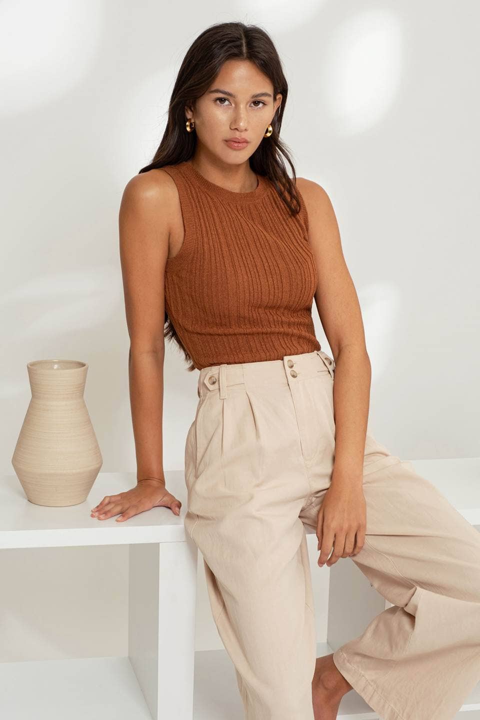 SWEATER KNIT TOP