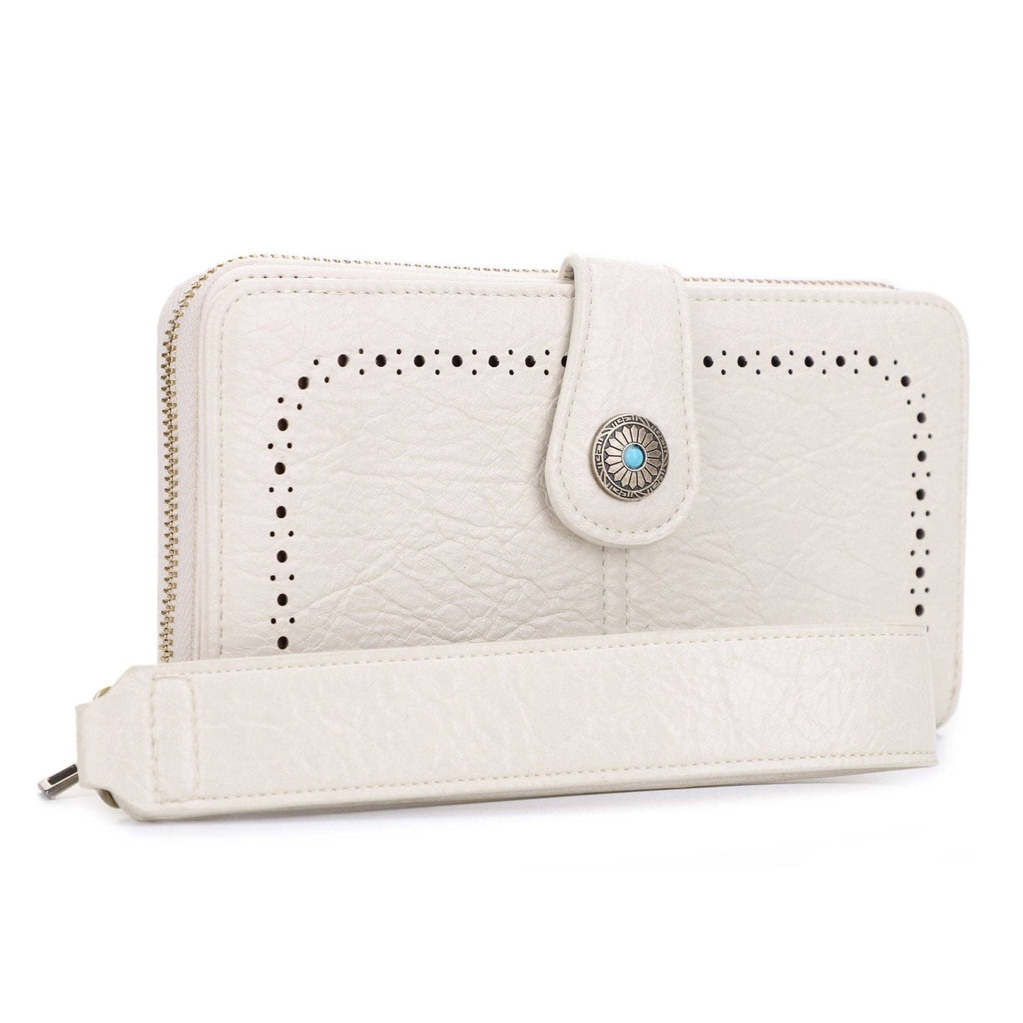 Wallet W/Wristlet Strap