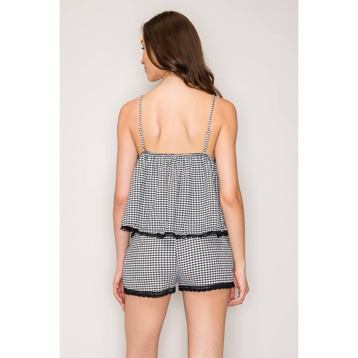 Baby doll Top and Crochet Shorts Set