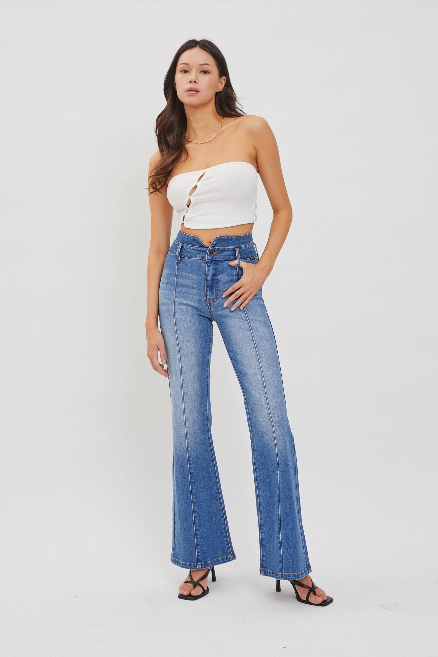 High Rise Double Waistband