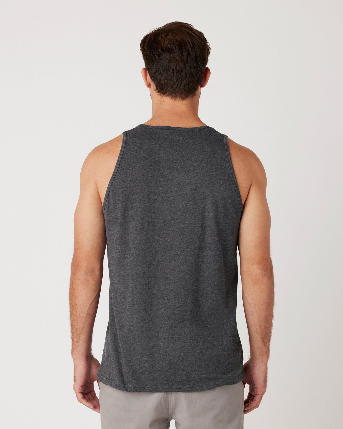 Men's Tank Top, Charcoal Grey