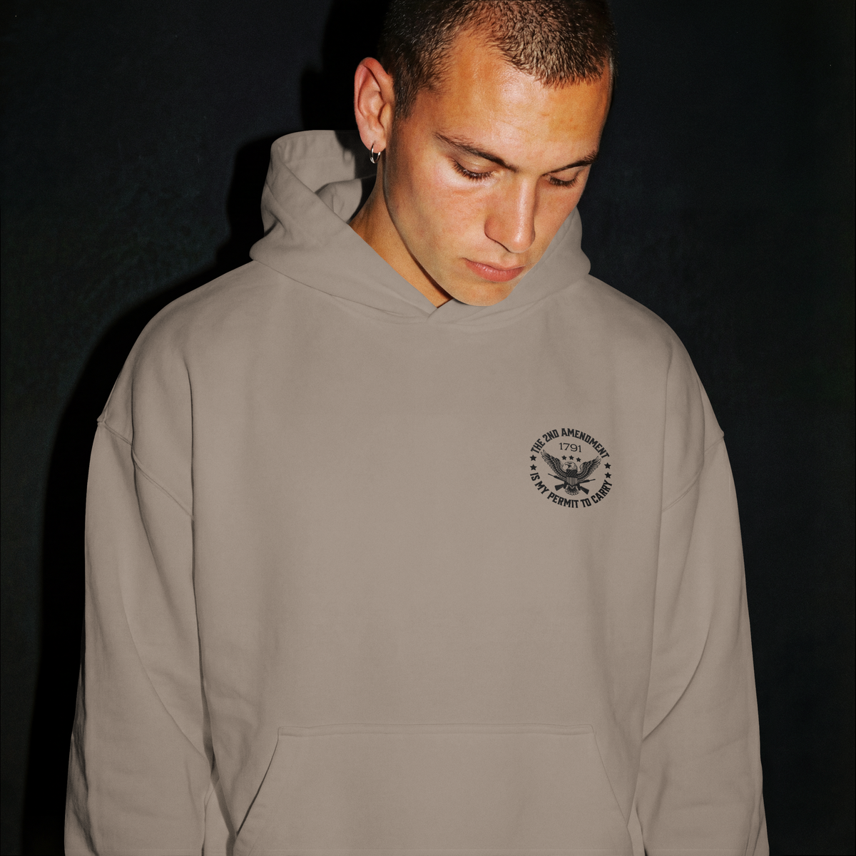 2nd Amendment Permit to Carry Pullover Hoodie