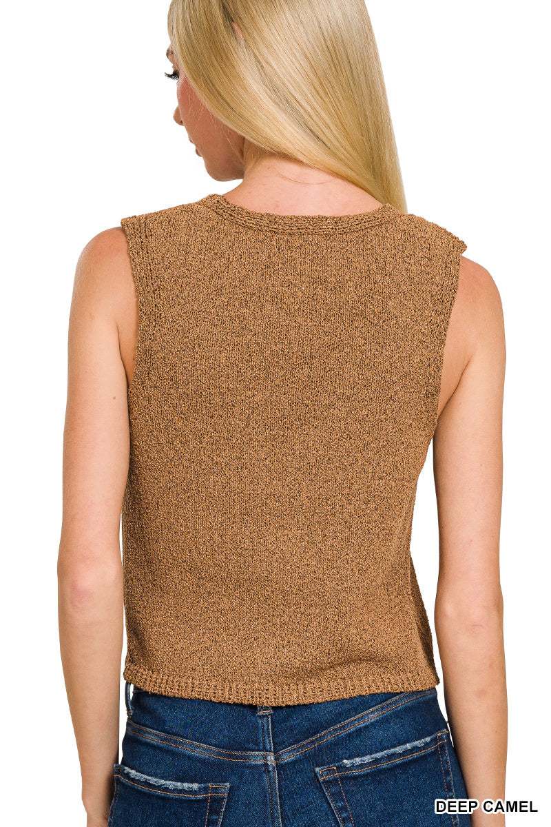 Short Sweater Vest