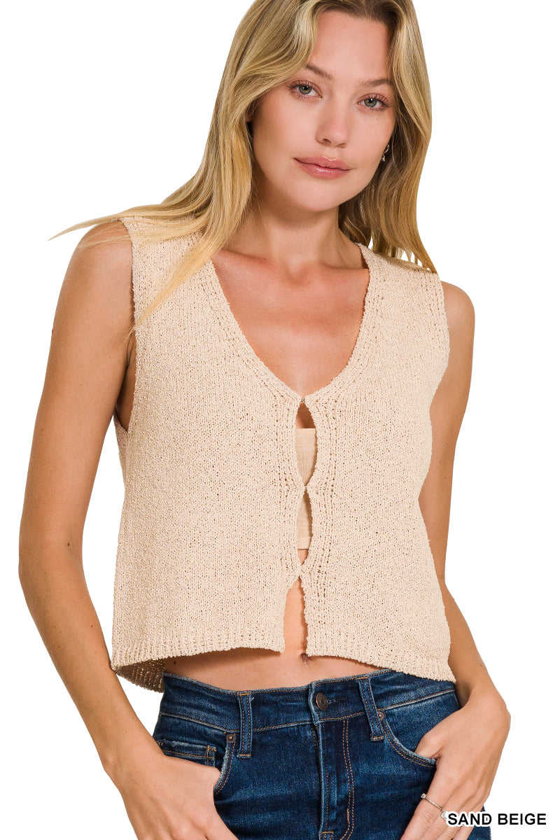 Short Sweater Vest