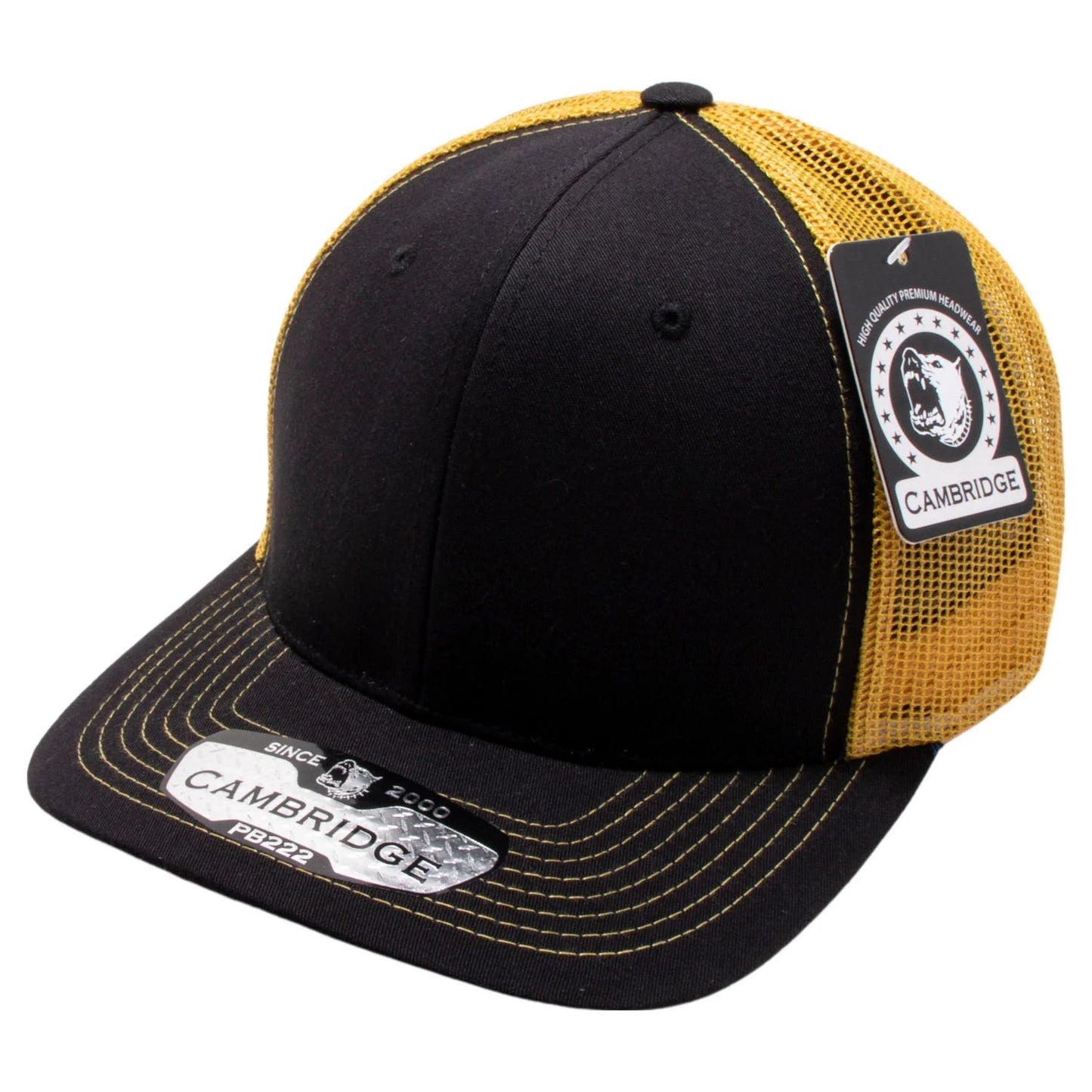 Trucker Black-Vegas Gold