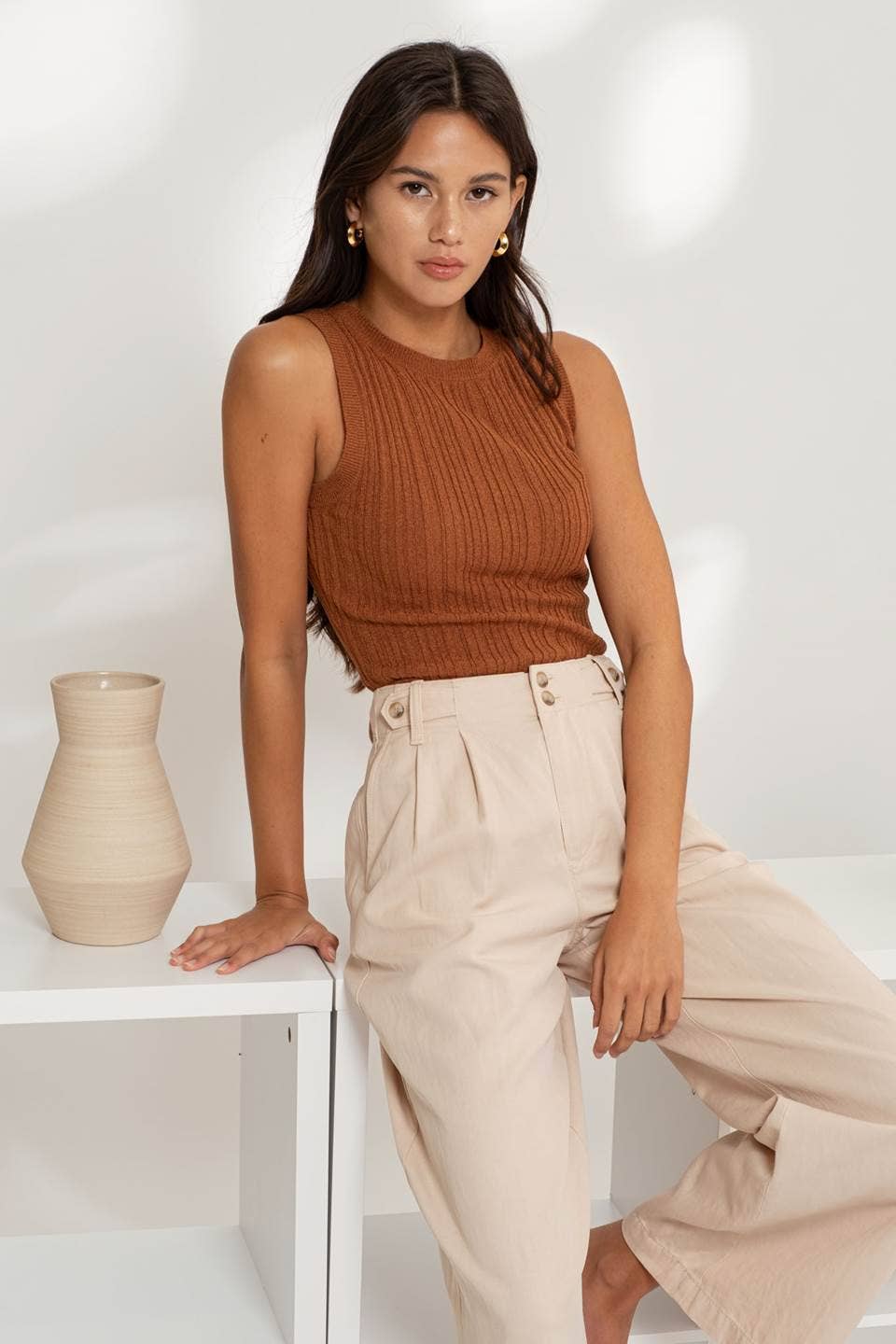 SWEATER KNIT TOP