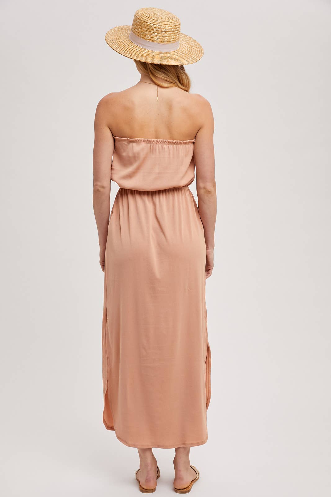 RIBBED JERSEY TUBE MAXI DRESS