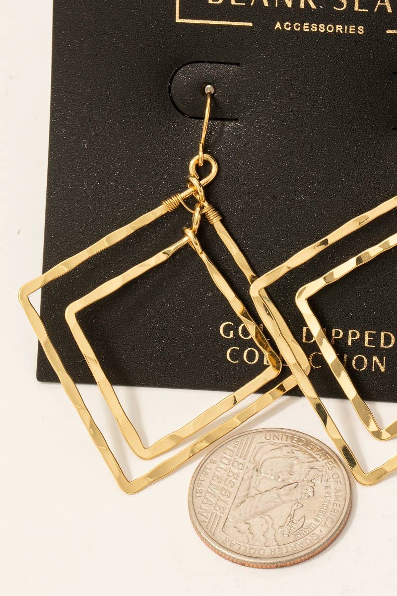 Square Dangle Earrings