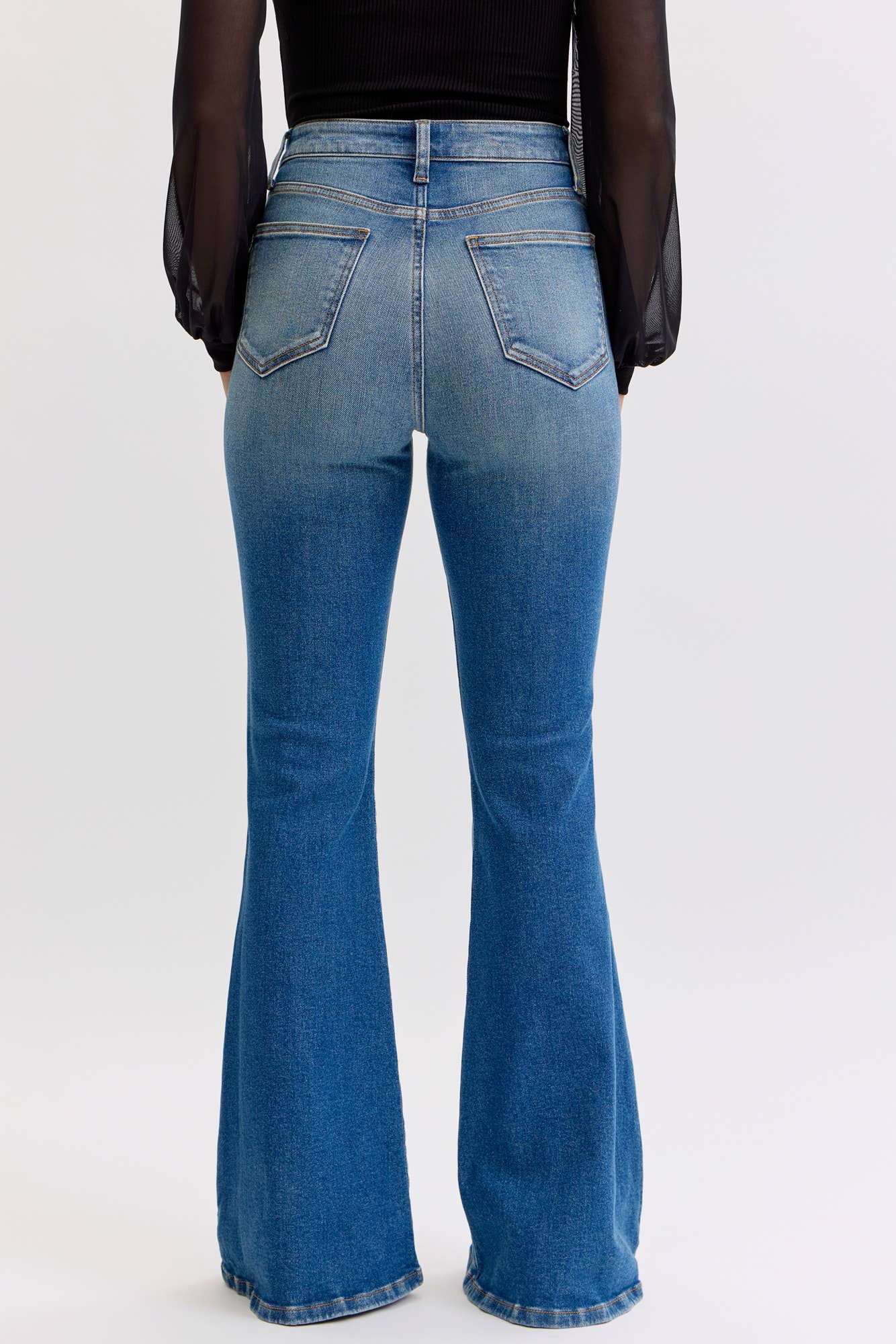 High Rise Wide Leg Jeans
