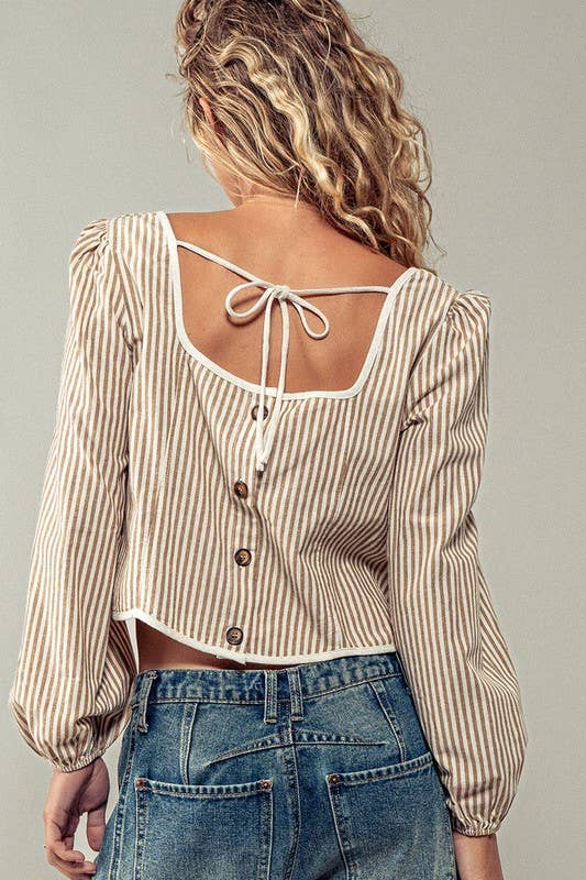 Long Sleeve Crop Top
