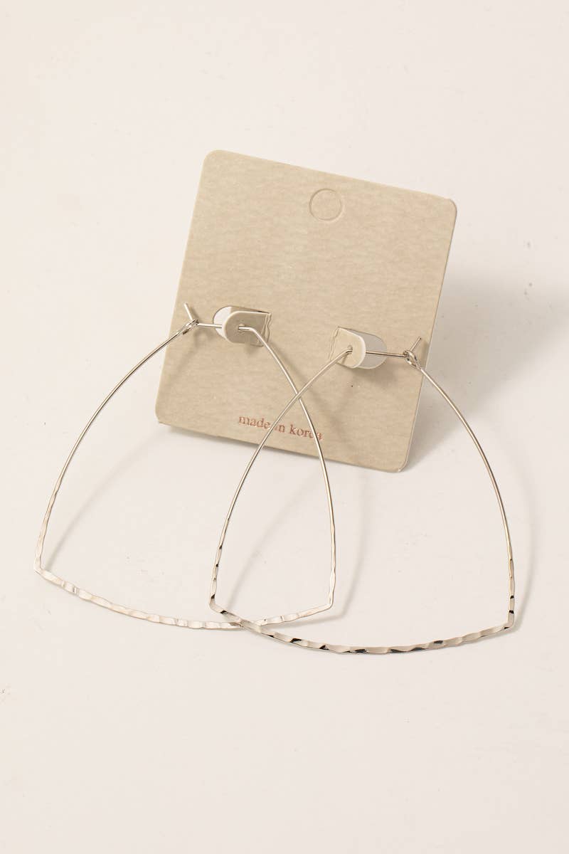 Wire Hoop Earrings