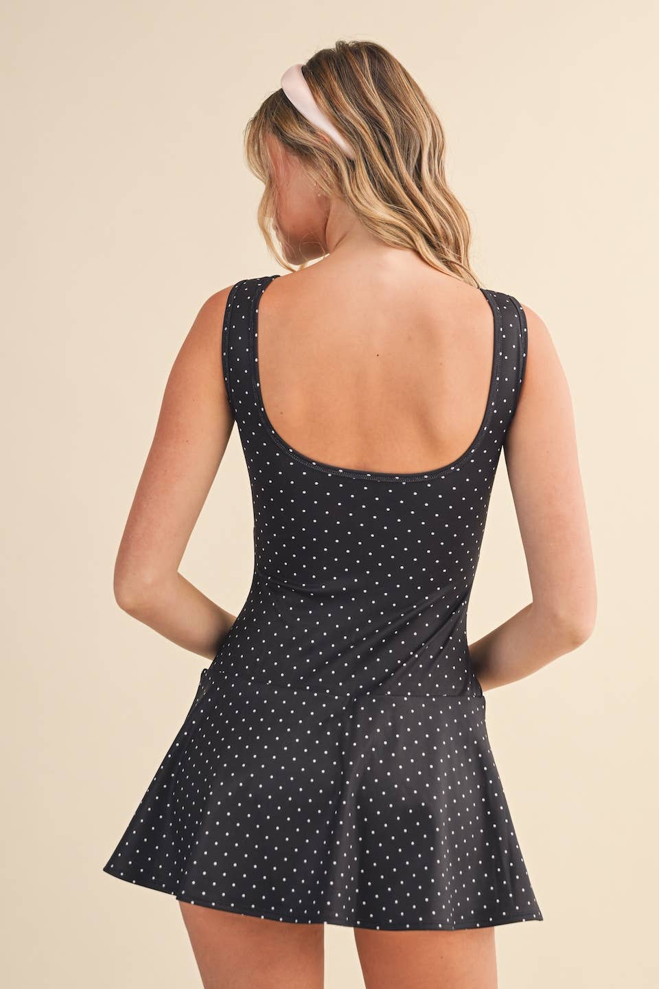Polka Dot Mini Dress