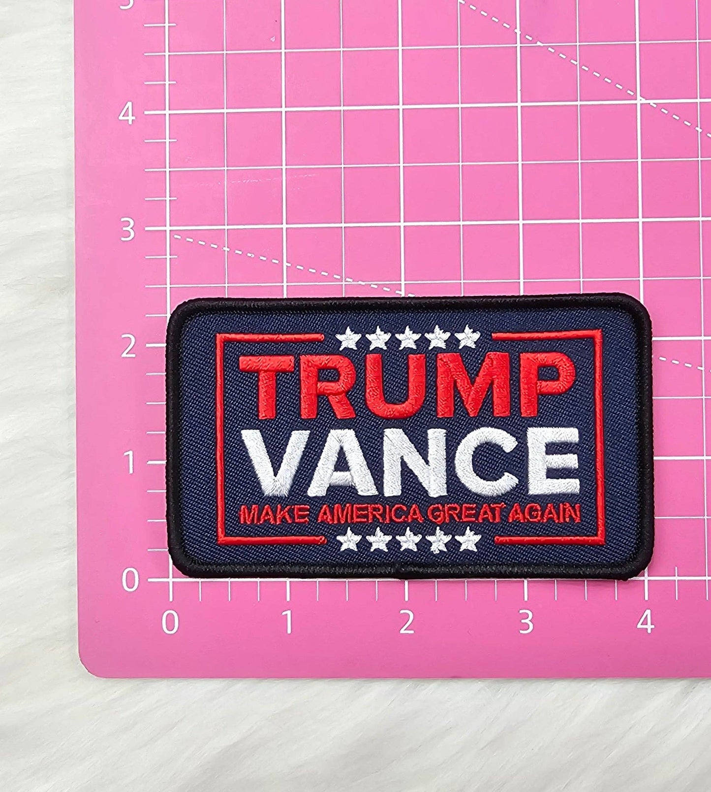 Trump Vance Embroidery Patch