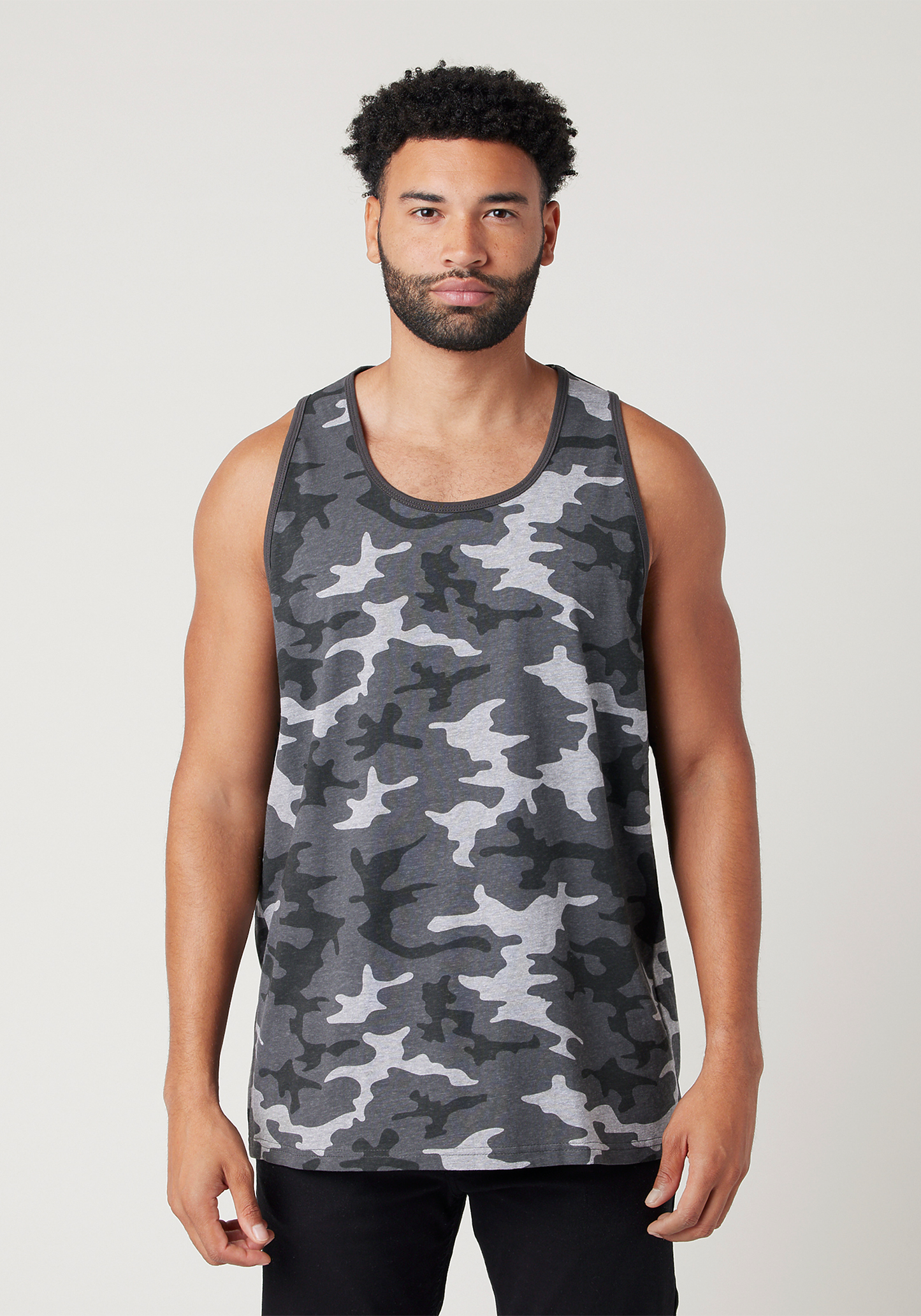 Men's Tank Top, River Camo, 100% Cotton