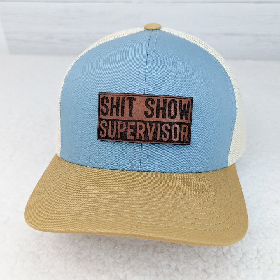 Shit Show Supervisor Leather Patch only