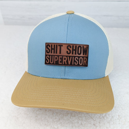Shit Show Supervisor Leather Patch only