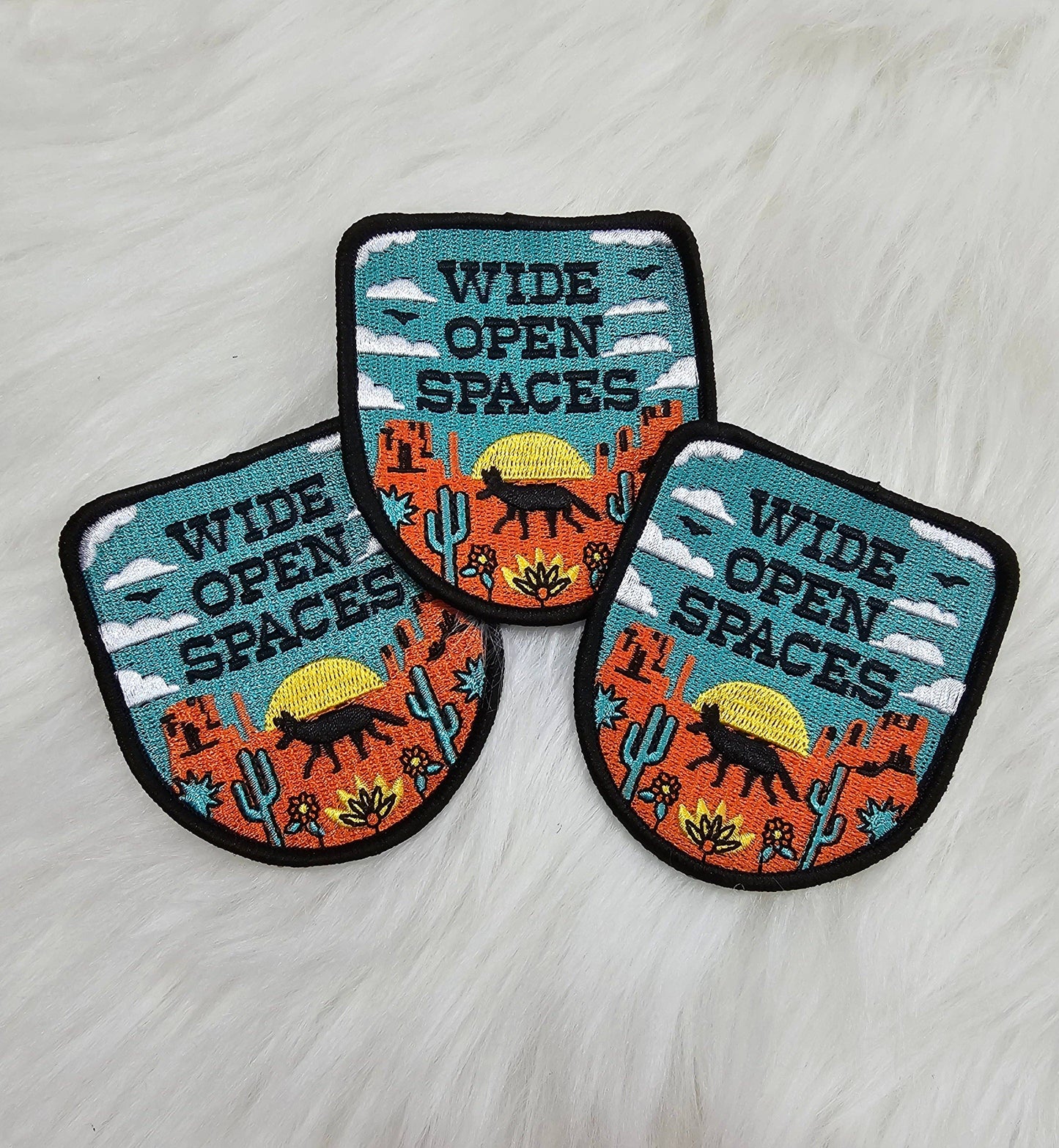 Wide Open Spaces Desert Coyote Patch