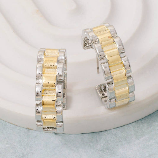 Two Tone Earrings