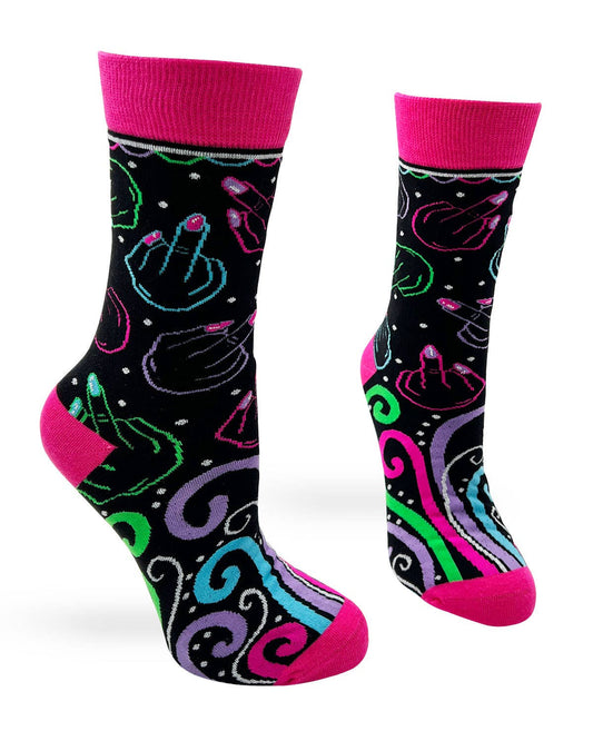 Flip Off Ladies' Socks