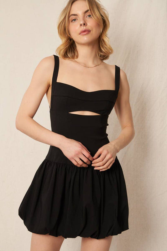 Bubble Balloon Mini Dress