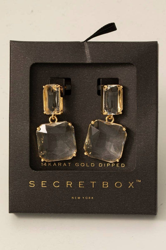 Gem Dangle Earrings