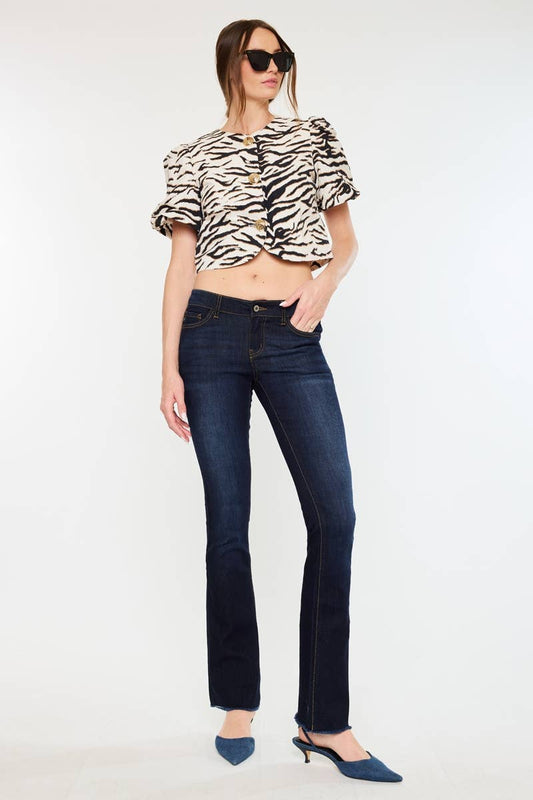 Low Rise Bootcut Jeans