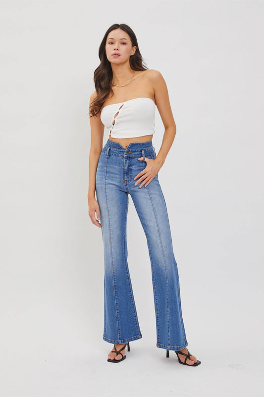 High Rise Double Waistband