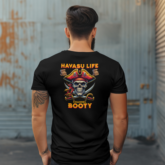 Channel Booty Premium Heavyweight Graphic Tee - Black